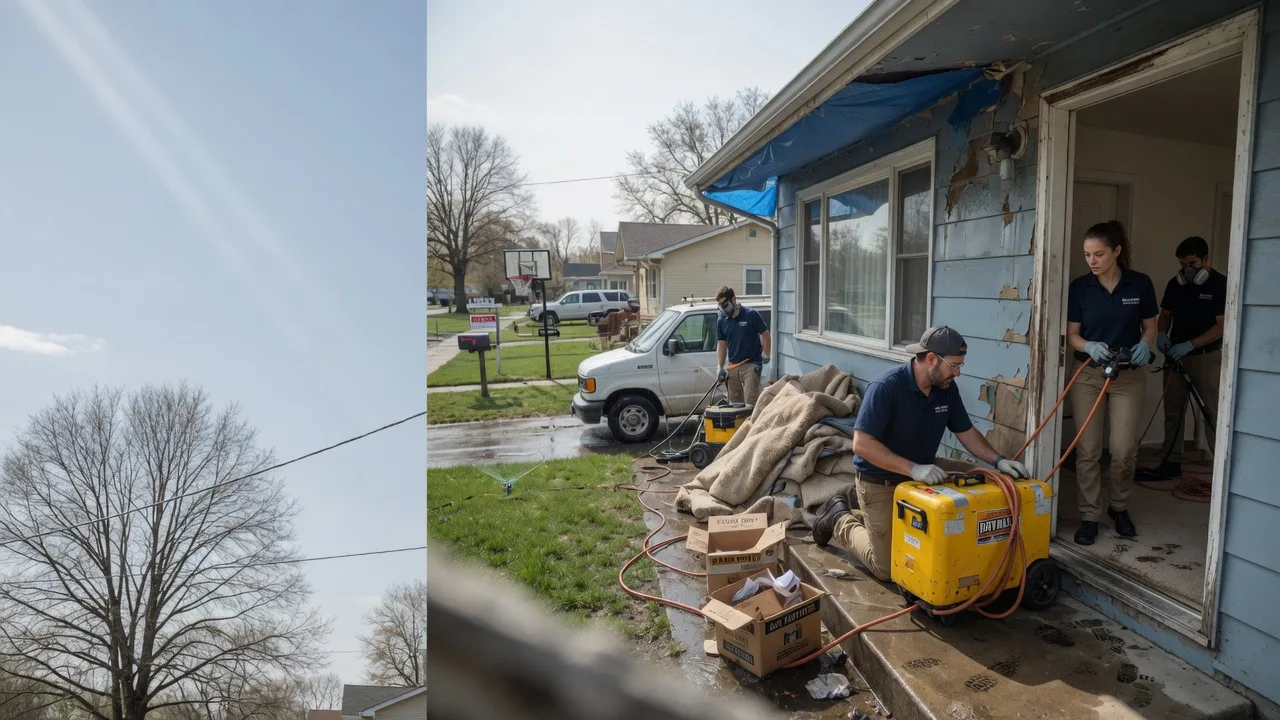 Basement Flood Cleanup in Yantis, TX near me